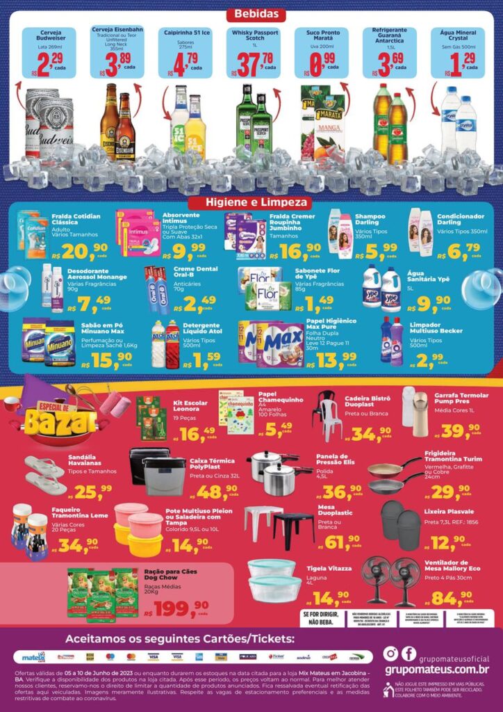 Catálogo Supermercados Mateus catálogo e promoções